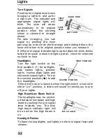 Предварительный просмотр 32 страницы Honda 1991 Accord Coupe Reference Owner'S Manual