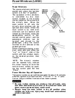 Предварительный просмотр 38 страницы Honda 1991 Accord Coupe Reference Owner'S Manual