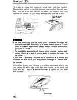 Предварительный просмотр 52 страницы Honda 1991 Accord Coupe Reference Owner'S Manual