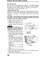 Предварительный просмотр 88 страницы Honda 1991 Accord Coupe Reference Owner'S Manual