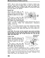 Предварительный просмотр 96 страницы Honda 1991 Accord Coupe Reference Owner'S Manual