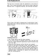 Предварительный просмотр 102 страницы Honda 1991 Accord Coupe Reference Owner'S Manual