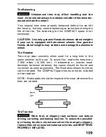 Предварительный просмотр 109 страницы Honda 1991 Accord Coupe Reference Owner'S Manual