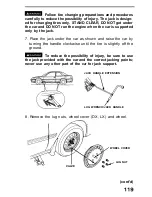 Предварительный просмотр 119 страницы Honda 1991 Accord Coupe Reference Owner'S Manual