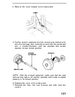 Предварительный просмотр 127 страницы Honda 1991 Accord Coupe Reference Owner'S Manual