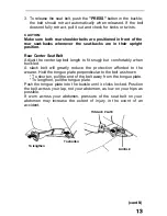 Preview for 14 page of Honda 1991 Accord Sedan Owner'S Manual