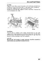 Preview for 98 page of Honda 1991 Accord Sedan Owner'S Manual