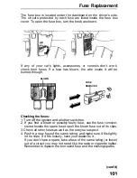 Preview for 102 page of Honda 1991 Accord Sedan Owner'S Manual