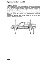 Preview for 115 page of Honda 1991 Accord Sedan Owner'S Manual