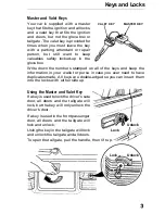 Предварительный просмотр 3 страницы Honda 1991 Accord Wagon Owner'S Manual