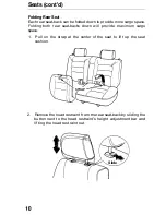 Предварительный просмотр 10 страницы Honda 1991 Accord Wagon Owner'S Manual