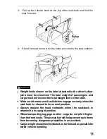 Предварительный просмотр 11 страницы Honda 1991 Accord Wagon Owner'S Manual