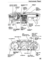 Предварительный просмотр 25 страницы Honda 1991 Accord Wagon Owner'S Manual