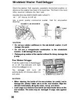 Предварительный просмотр 36 страницы Honda 1991 Accord Wagon Owner'S Manual