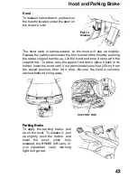 Предварительный просмотр 43 страницы Honda 1991 Accord Wagon Owner'S Manual