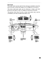 Предварительный просмотр 49 страницы Honda 1991 Accord Wagon Owner'S Manual