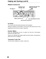 Предварительный просмотр 50 страницы Honda 1991 Accord Wagon Owner'S Manual