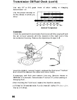 Предварительный просмотр 96 страницы Honda 1991 Accord Wagon Owner'S Manual