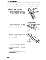 Предварительный просмотр 106 страницы Honda 1991 Accord Wagon Owner'S Manual