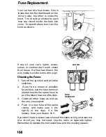 Предварительный просмотр 108 страницы Honda 1991 Accord Wagon Owner'S Manual