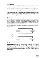 Предварительный просмотр 115 страницы Honda 1991 Accord Wagon Owner'S Manual