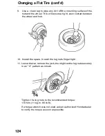 Предварительный просмотр 124 страницы Honda 1991 Accord Wagon Owner'S Manual