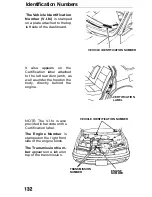 Предварительный просмотр 132 страницы Honda 1991 Accord Wagon Owner'S Manual