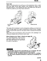 Предварительный просмотр 6 страницы Honda 1991 Prelude Owner'S Manual