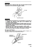 Предварительный просмотр 12 страницы Honda 1991 Prelude Owner'S Manual