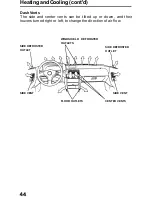 Предварительный просмотр 45 страницы Honda 1991 Prelude Owner'S Manual