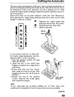 Предварительный просмотр 70 страницы Honda 1991 Prelude Owner'S Manual