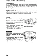 Предварительный просмотр 87 страницы Honda 1991 Prelude Owner'S Manual