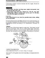 Предварительный просмотр 89 страницы Honda 1991 Prelude Owner'S Manual