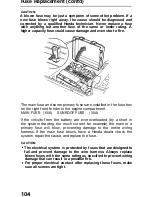 Предварительный просмотр 105 страницы Honda 1991 Prelude Owner'S Manual