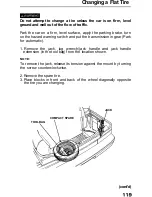 Предварительный просмотр 120 страницы Honda 1991 Prelude Owner'S Manual