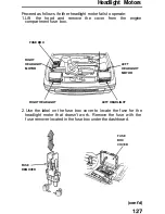 Предварительный просмотр 128 страницы Honda 1991 Prelude Owner'S Manual