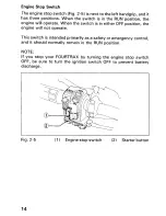 Предварительный просмотр 19 страницы Honda 1991 TRX300 Fourtrax Owner'S Manual