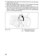 Предварительный просмотр 23 страницы Honda 1991 TRX300 Fourtrax Owner'S Manual