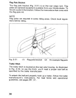 Предварительный просмотр 35 страницы Honda 1991 TRX300 Fourtrax Owner'S Manual