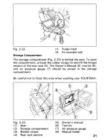 Предварительный просмотр 36 страницы Honda 1991 TRX300 Fourtrax Owner'S Manual