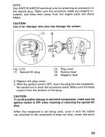 Предварительный просмотр 38 страницы Honda 1991 TRX300 Fourtrax Owner'S Manual