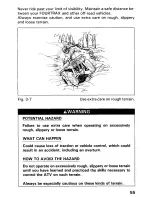 Предварительный просмотр 60 страницы Honda 1991 TRX300 Fourtrax Owner'S Manual