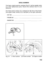 Предварительный просмотр 146 страницы Honda 1991 TRX300 Fourtrax Owner'S Manual