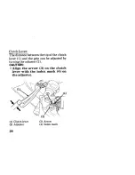 Предварительный просмотр 32 страницы Honda 1991 VFR750F Owner'S Manual