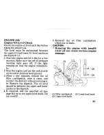 Предварительный просмотр 39 страницы Honda 1991 VFR750F Owner'S Manual