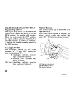 Предварительный просмотр 44 страницы Honda 1991 VFR750F Owner'S Manual