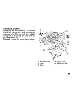 Предварительный просмотр 51 страницы Honda 1991 VFR750F Owner'S Manual