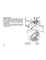 Предварительный просмотр 52 страницы Honda 1991 VFR750F Owner'S Manual