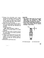 Предварительный просмотр 73 страницы Honda 1991 VFR750F Owner'S Manual