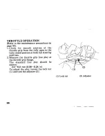 Предварительный просмотр 74 страницы Honda 1991 VFR750F Owner'S Manual